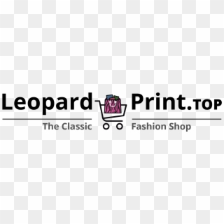 Leopardprint - Top - Azuurblauw Clipart