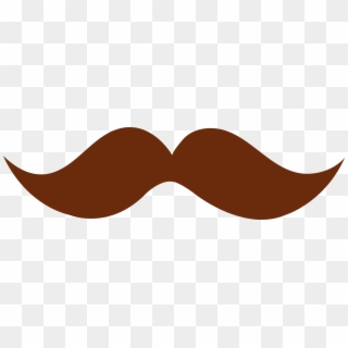 Mustache 20clipart - Brown Moustache - Png Download