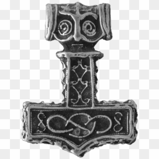 Thor's Hammer Mjolnir Pic - Thor Hammer Norse Png Clipart