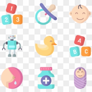 Baby - Baby Icon Vector Png Clipart