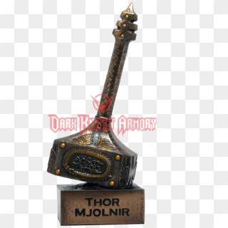 Thor's Mjolnir Hammer Statue Clipart