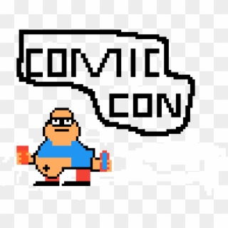 Fat Guy At Comic Con , Png Download Clipart