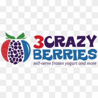 3 Crazy Berries - Logo Berries Clipart