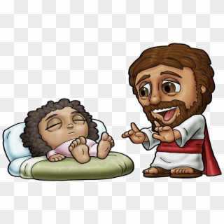 Free To Use & Public Domain Jesus Christ Clip Art - Jesus Healing The Sick Cartoon - Png Download