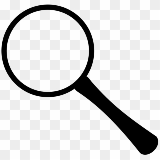 Magnifying Glass Transparent - Racket Clipart