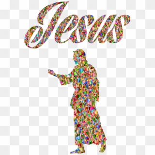 This Free Icons Png Design Of Luminous Chromatic Jesus Clipart