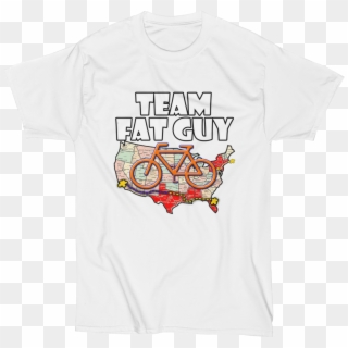 Team Fat Guy Men's Short Sleeve T-shirt - Graphic Design Clipart