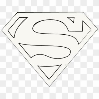 How To Draw Superman Logo Easy Step By Drawing Guides - Drawing Superman Logo Clipart