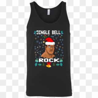 Jingle Bell Rock Christmas Unisex Tank - Shirt Clipart