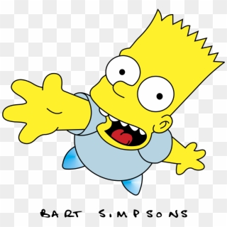 Bart Simpson Logo Png Transparent - Logo Bart Simpson Clipart