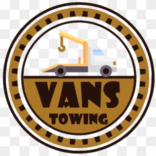 Vans Towing - Circle Clipart