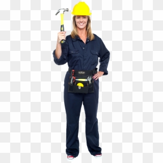 Women Worker - Hard Hat Clipart