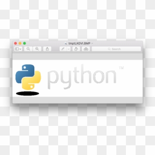 Python Logo Using Pillow - Python Language Clipart