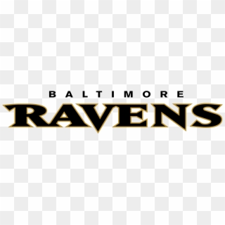 Baltimore Ravens Wordmark - Logo Baltimore Ravens Clipart - Png Download
