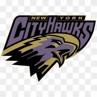 New York City Hawks Logo Png Transparent - Graphic Design Clipart