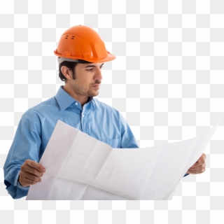 Are You Thinking About An Investment - Construction Worker Thinking Png Clipart