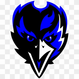 Anthony Middle School - Baltimore Ravens Bird Face Clipart