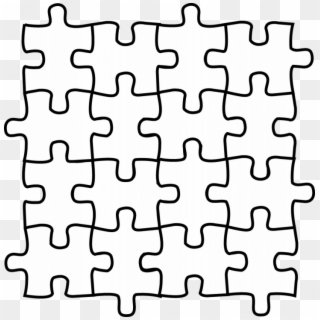 Puzzle Pieces Drawing At Getdrawings - Puzzle Piece Color Pages Clipart