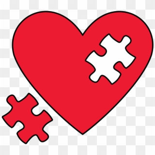 Puzzle Clip Art - Heart Missing Piece Png Transparent Png