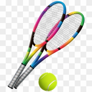 Tennis Clipart - Tennis Racket Png Transparent Png