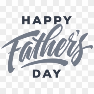 Happy Fathers Day - Calligraphy Clipart