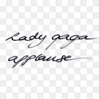 Applause Logo - Lady Gaga Applause Logo Clipart
