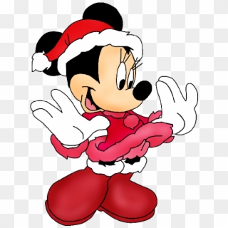 Pictures Of Christmas Characters - Minnie Mouse Christmas Clipart