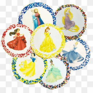 Disney Princess Sugar Cookies With Nonpareils Clipart