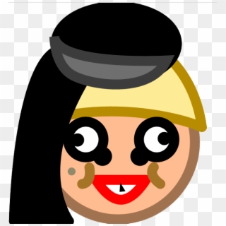 Lady Gaga Clipart Png - Lady Gaga Emoji With Transparent Background