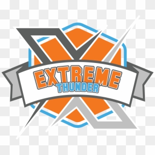 Extreme Thunder Logo Clipart