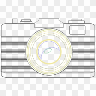 This Free Icons Png Design Of Camera Vintage Lineart Clipart