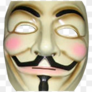 Joker Clipart Anonymous Face - Paper Mache Anonymous Mask - Png Download