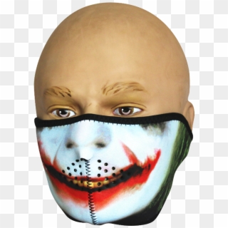 Loading Zoom - Joker Half Mask Clipart