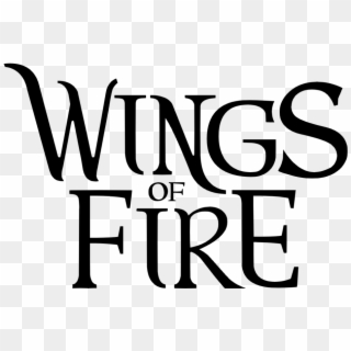 Wings Of Fire Series Logo - Wings Of Fire Title Font Clipart