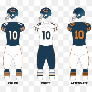 Chicago Bears Home Uniform Clipart