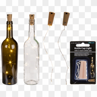 Bottle Cap Light With 5 Warm White Led Ca 5 X 2 Cm - Guirlande Led Pour Bouteille Clipart