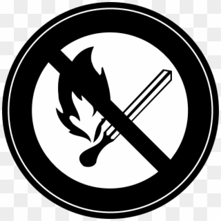 No Fire Logo 1 Clip Art - Do Not Play With Fire - Png Download
