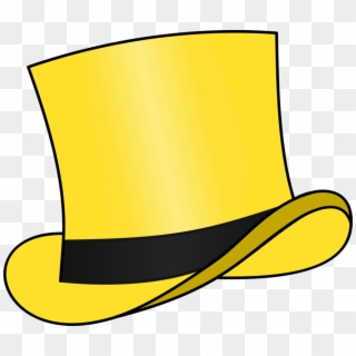 Top Hat T-shirt Clothing Bowler Hat - Six Thinking Hats Yellow Hat Clipart