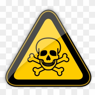 Toxic Warning Sign Png Clipart - Los Riesgos De La Nanotecnologia Transparent Png