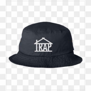 Trap House W Bucket Hat - Fedora Clipart