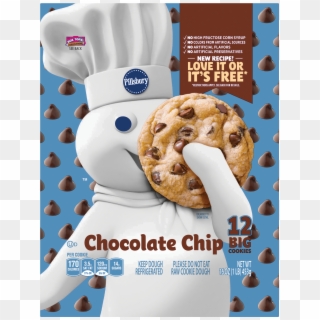 Pillsbury Ready To Bake Chocolate Chip Cookies, 12 - Pillsbury Chocolate Chip Cookies Clipart