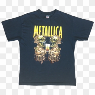 2000 Metallica 'summer Sanitarium' Tour T-shirt By - Metallica Skulls Clipart