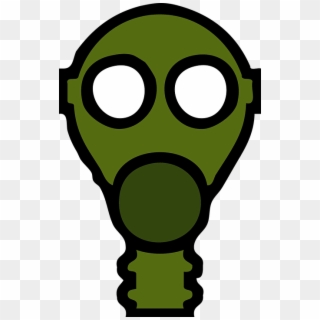 Toxic Clipart Mask - World War 1 Gas Mask Cartoon - Png Download