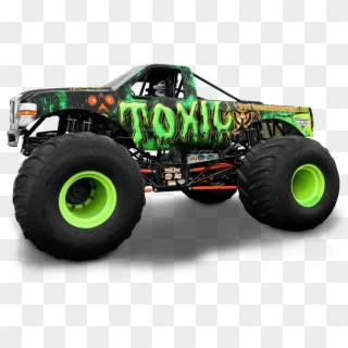 Toxic Monster Truck - Monster Truck Clipart
