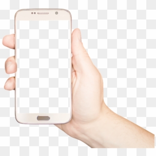 Holding Phone, Holding Mobile, Holding Smartphone - Holding Phone Clipart