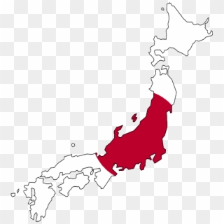 Japan - Japan Flag Map Png Clipart