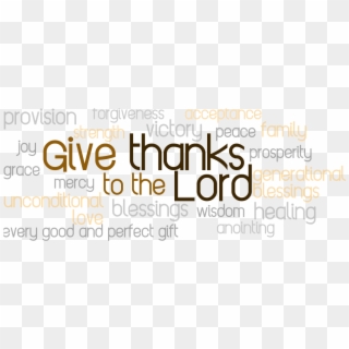 Give-thanks - God I Give Thanks Clipart