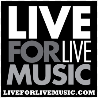 Live For Live Music - Poster Clipart