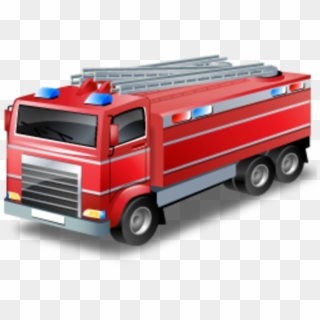 Small - Fire Truck Icon Clipart