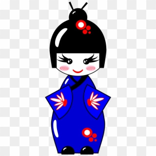 Japanese Cliparts - Japanese Dolls - Png Download